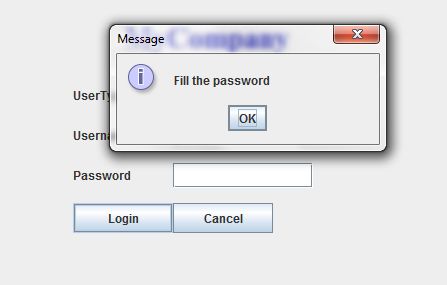 Popup Window with Password